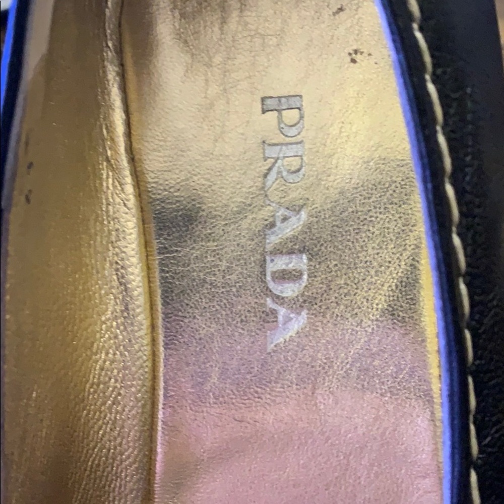 Black Prada espadrille platform shoes - Picture 2 of 8